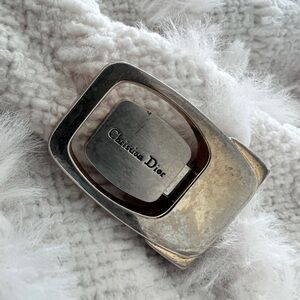 Vintage Christian Dior Logo Belt Buckle